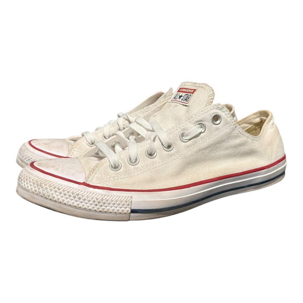 Converse Shoes Men’s Size 10 White Chuck Taylor All Star Sneakers Canvas Low